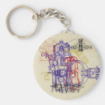 Konstruktionszeichnung engineering drawing schlüsselband