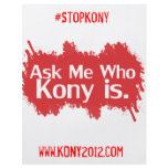 Kony 2012 aviadores a todo color folletos