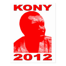 Kony 2012. Haga a los niños invisibles visibles. A Tarjetas Postales