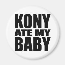Kony 2012 imán para frigorifico