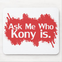 Kony 2012 tapete de raton