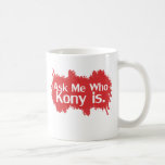 Kony 2012 taza de café