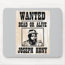 Kony José 2012 Kony quiso el poster Alfombrilla De Ratón