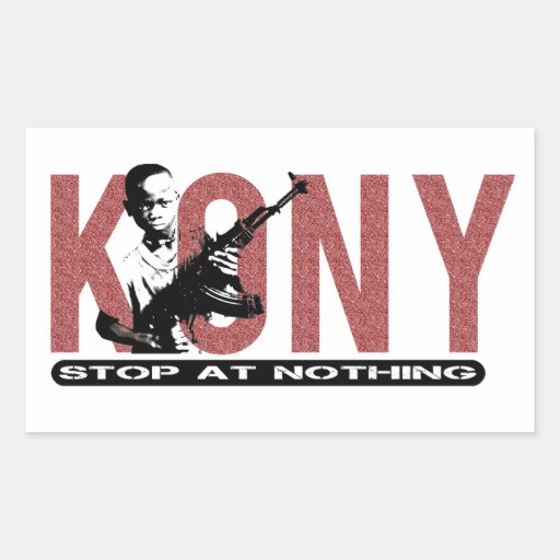 KONY - Pare en nada. Soldado del niño Pegatina