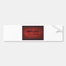 KONY PEGATINA DE PARACHOQUE