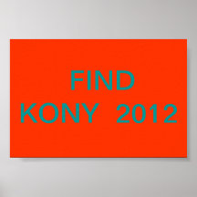 KONY POSTER