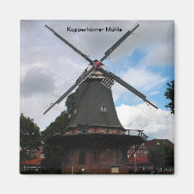Kopperhörner Mühle / Wilhelmshaven / Deutschland Magnete