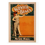 Koster y Bial, "teatro retro de teatro de variedad Tarjetas Postales