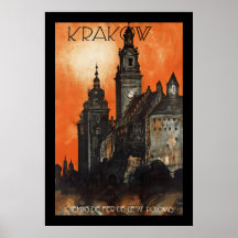 Kraków Posters