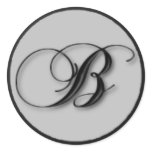 Pegatinas de Iniciales