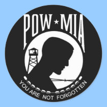 KRW POW-MIA le no olvidan pegatinas