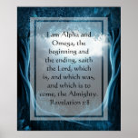 KRW soy la alfa y el poster de Omega