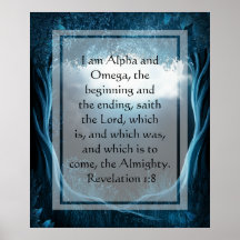 KRW soy la alfa y el poster de Omega