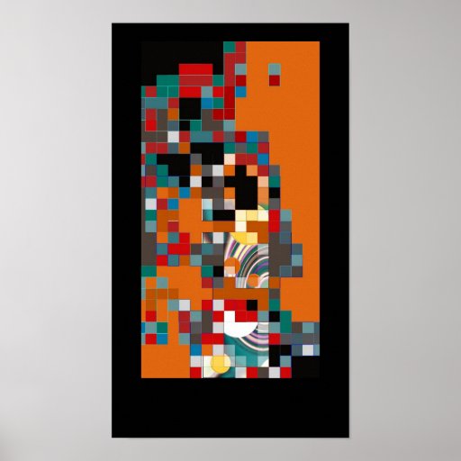 KUBEZ - Poster abstracto
