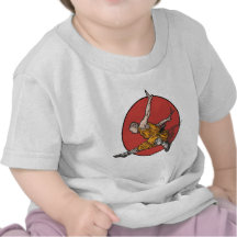 Kung-fu Ninja Curso de posgrado Camisetas