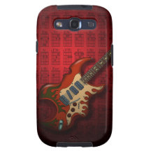 KuuMa Guitar 01 (R) Samsung Galaxy S3 ケース