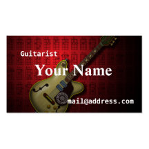 KuuMa Guitar 1 ビジネスカード