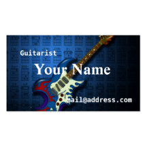 KuuMa Guitar 2 ビジネスカード