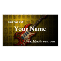 KuuMa Guitar 3 ビジネスカード