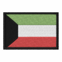 Kuwait Camiseta Polo Bordada
