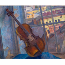 Kuzma Petrov-Vodkin - un violín Esculturas Fotograficas