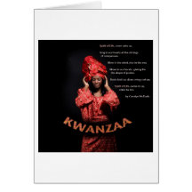 Kwanzaa feliz 321 felicitacion 