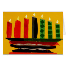 Kwanzaa feliz felicitación