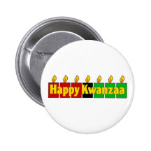 Kwanzaa feliz pins