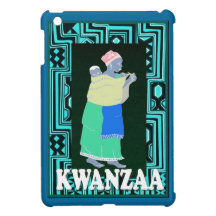Kwanzaa, madre y niño