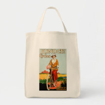 Kynoch Cycyles - arte del poster de la bicicleta d Bolsas Lienzo