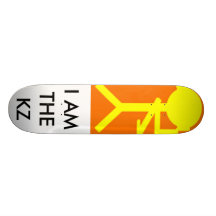 kzdjorange GRANDE, SOY KZ Patineta Personalizada