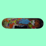 L�vres verdes pulposas - patineta