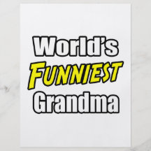 La abuela más divertida del mundo tarjetón