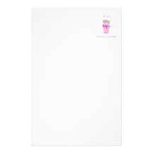 la abuela más grande del mundo (flores rosadas) papeleria personalizada