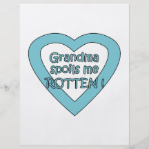 La abuela me estropea flyer personalizado