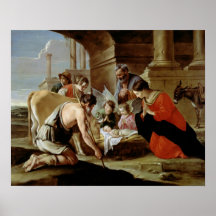 La adoración de los pastores, c.1638 impresiones
