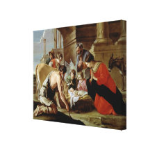 La adoración de los pastores, c.1638 impresiones en lienzo estiradas