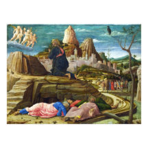 La agonía en el jardín de Andrea Mantegna Invitación