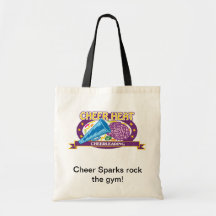 La alegría chispea la bolsa de asas