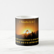 La alegría es aumento taza