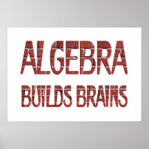 La álgebra construye cerebros impresiones