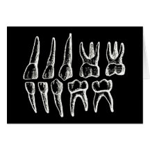 La anatomía del gris - dientes tarjeton