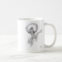 La animación Cade de Jon diseñó la taza del tipo d