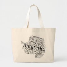 La Antártida en Tagxedo Bolsa