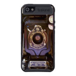 La antigüedad grita la cámara iPhone 5 funda