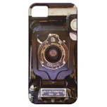 La antigüedad grita la cámara iPhone 5 protector