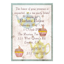 La antigüedad inspiró la invitación de la fiesta d
