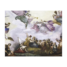 La apoteosis de George Washington - agricultura Lona Envuelta Para Galerías