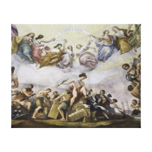 La apoteosis de George Washington - comercio Impresión De Lienzo