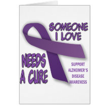 La ayuda de Alzheimer Tarjeta